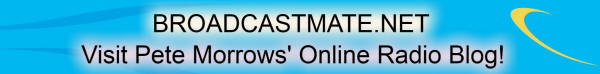 PETE MORROWS ONLINE RADIO BLOG LINK